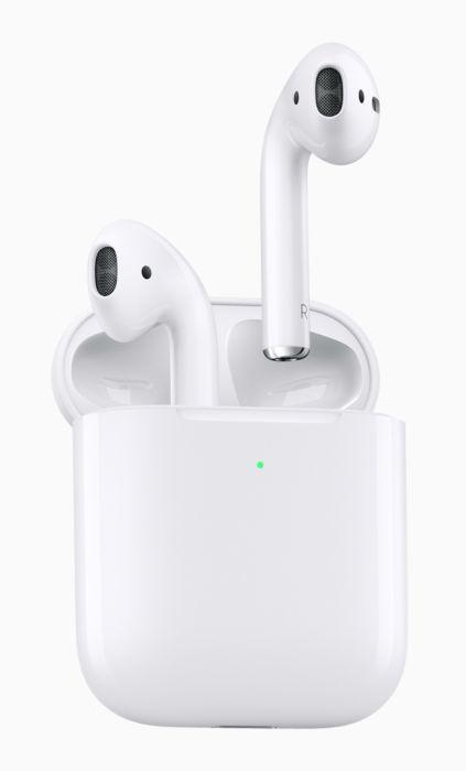 Наушники Apple AirPods 2 MRXJ2 Wireless charging case белый - фото 1 - id-p78937733
