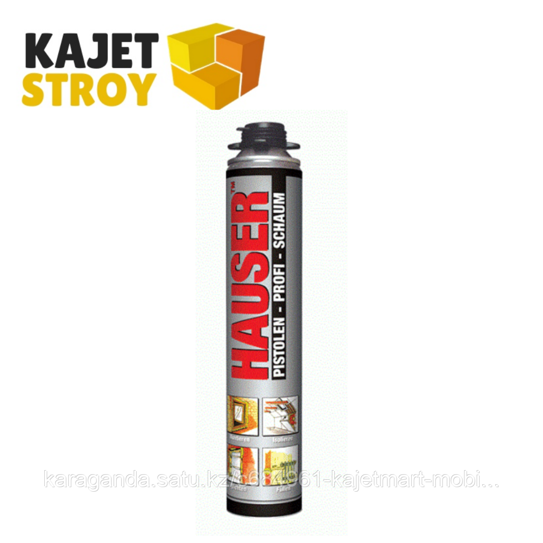 HAUSER пена ПРОФ 65 О2 всесезонная (910 г)