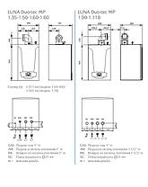 Настенный газовый конденсационный котел Baxi, LUNA DUO-TEC MP 1.110, фото 3