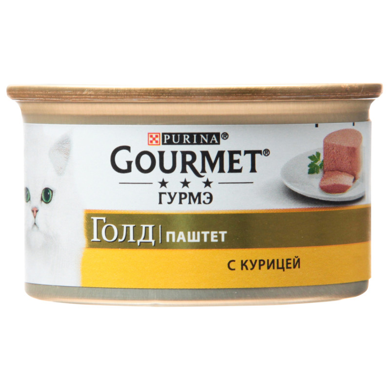 Gourmet Gold Паштет с курицей для кошек - фото 1 - id-p78940718