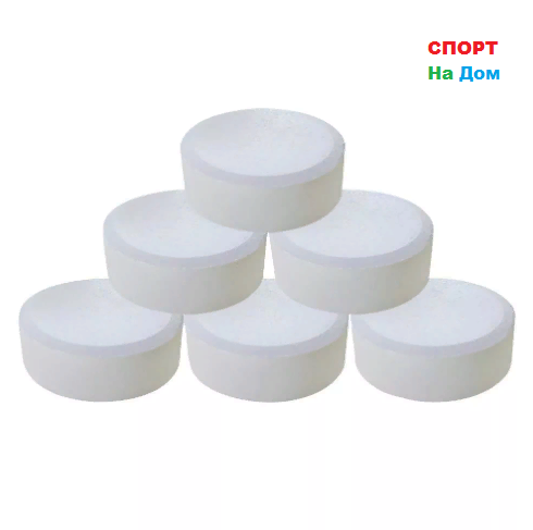 Таблетки для хлорирования бассейна (габариты:10*3 см)