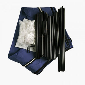 Шкаф тканевый для одежды синий, фото 2