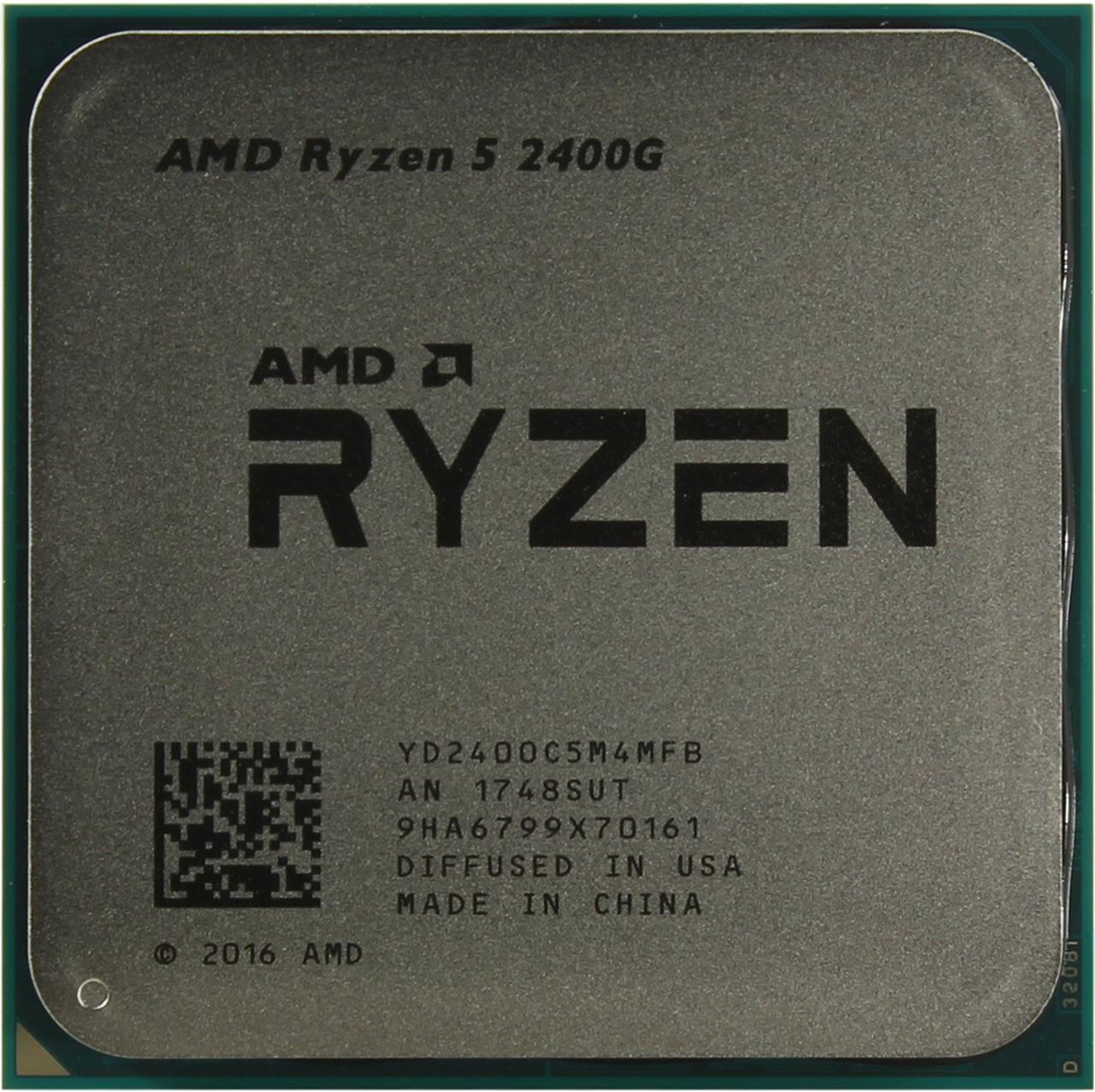 Процессор AMD Ryzen 5 2400G box (YD2400C5FBBOX)