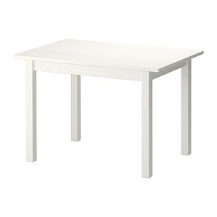 Стол детский СУНДВИК белый 76x50 см ИКЕА, IKEA, фото 2