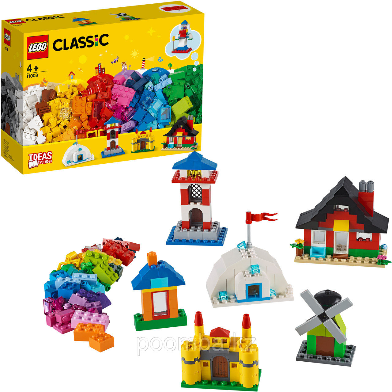 Конструктор LEGO - ЛЕГО Classic Классик Кубики и домики