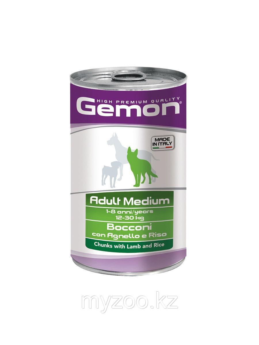 Gemon MEDIUM ADULT Lamb&Rice консервы для собак средних пород ягненок и рис,1250гр