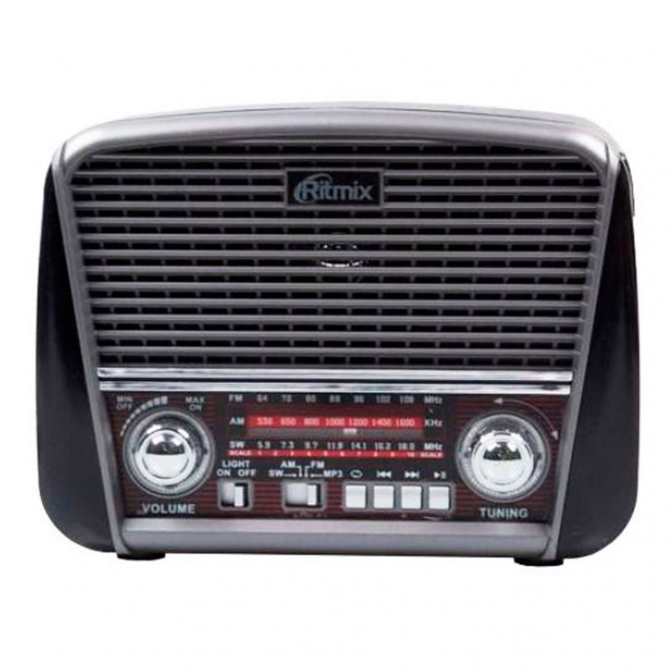 Радиоприемник портативный Ritmix RPR-065 grey