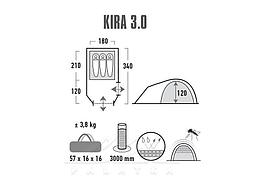 Палатка HIGH PEAK KIRA 3.0, фото 2