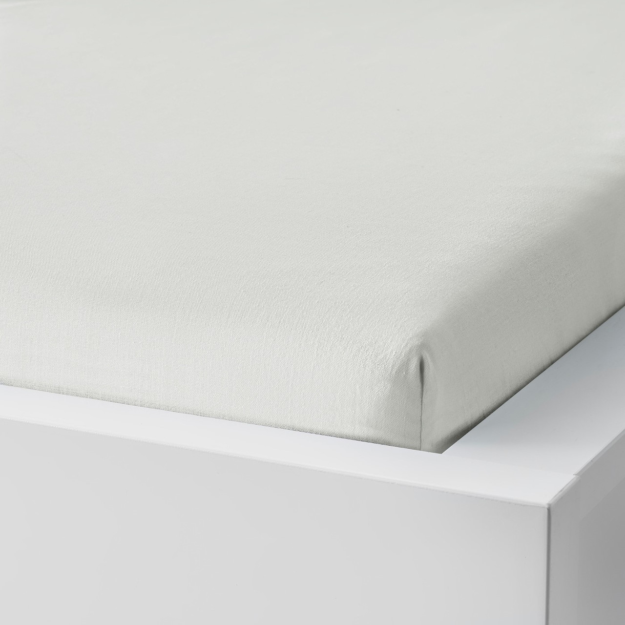 Простыня натяжная ТАГГВАЛЛЬМО белый 90x200 см ИКЕА, IKEA