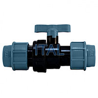 Кран шаровый компрессионный ITAL 20*20 ITALкран20 Кран шаровый компрессионный ITAL 20*20