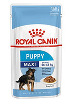 Royal Canin Maxi Puppy, влажный корм для щенков крупных пород в соусе, уп.10*140гр.