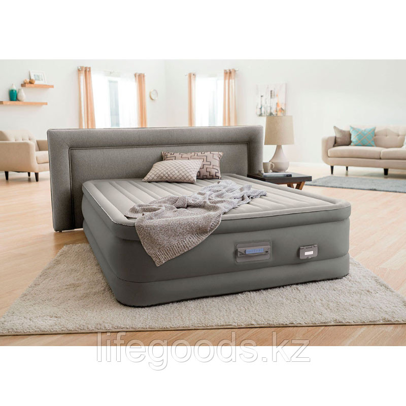Надувная кровать Dream Support Airbed, 152х203х46см, двуспальная со встроенным насосом, Intex 64770 - фото 5 - id-p78981128