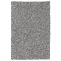 Ковер короткий ворс СТОЭНСЕ классический серый 170x240 см. ИКЕА, IKEA, фото 1