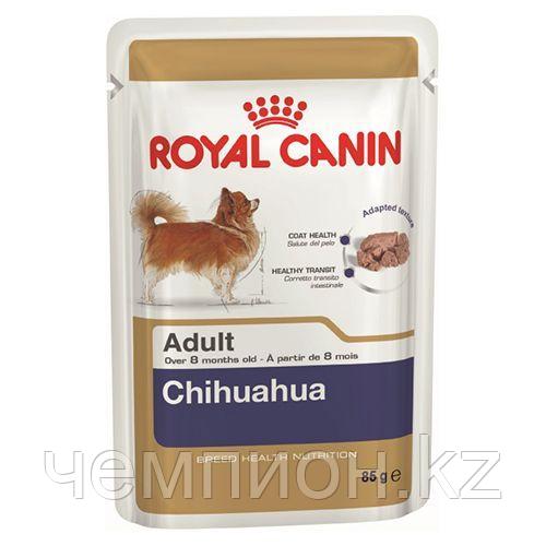 ROYAL CANIN Chihuahua Adult, Роял Канин влажный корм для собак породы Чихуахуа, уп.12*85гр.