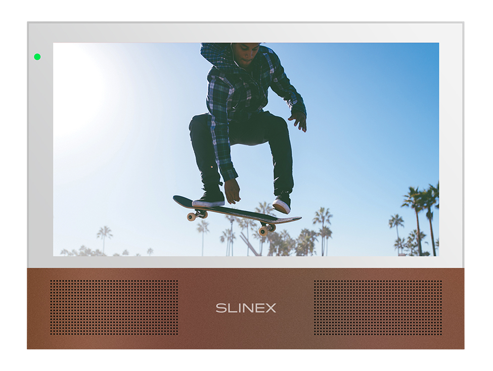Видеодомофон Slinex Sonik 7 комплект с вызывной панелью - фото 1 - id-p78989411