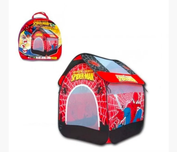 Игровая детская палатка домик "Человек Паук"