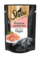 Sheba (Шеба) Влажный корм для кошек Форель и креветки, 75 г
