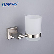 Gappo G1706 Стакан настенный для ванной стекло