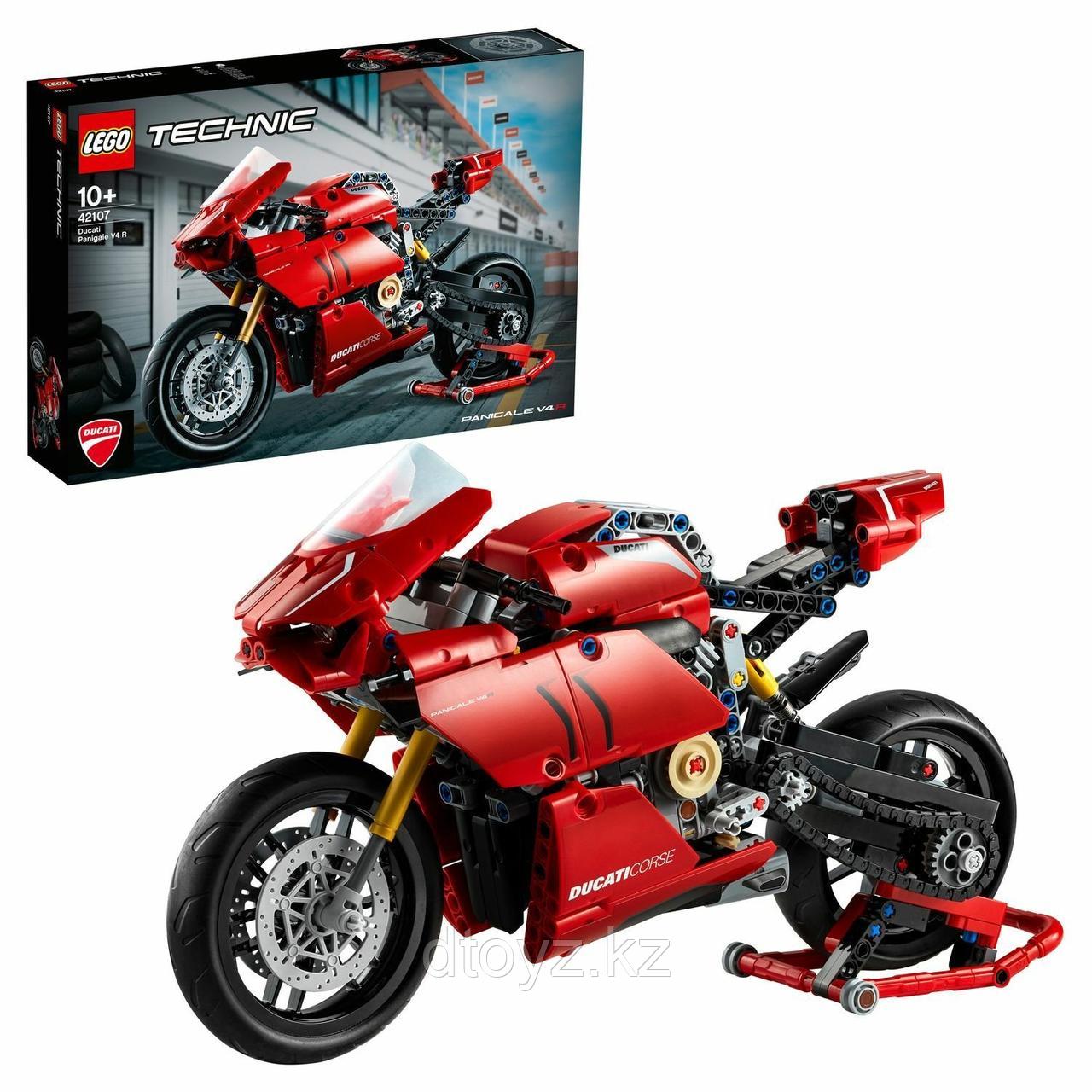 Lego Technic 42107 Ducati Panigale V4 R - фото 3 - id-p79008229