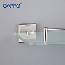 GAPPO G1707 Полка стекло 1-ярусная, фото 3