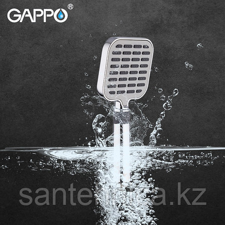 GAPPO G08 Лейка д/душа 3 режима хром, фото 1