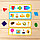 Развивающий набор «Я учу фигуры», с прозрачными карточками, формы, цвета, фото 2