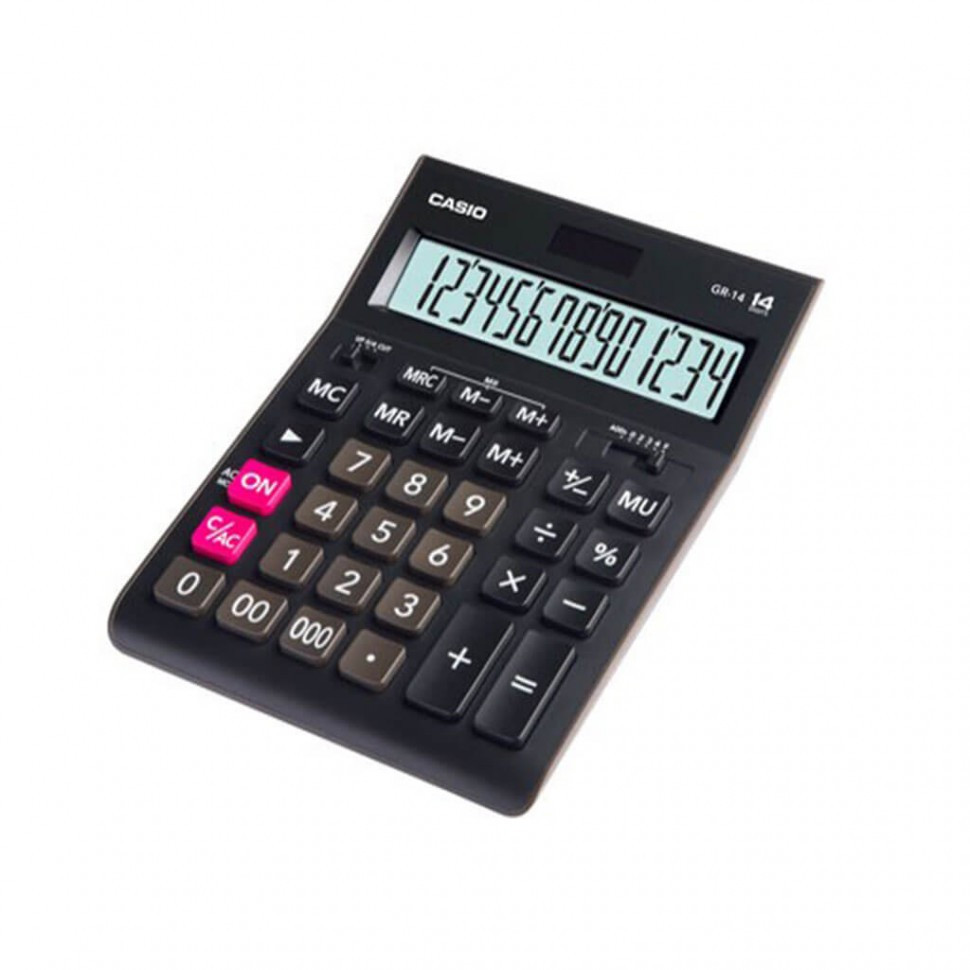 Калькулятор настольный CASIO GR-14-W-EP