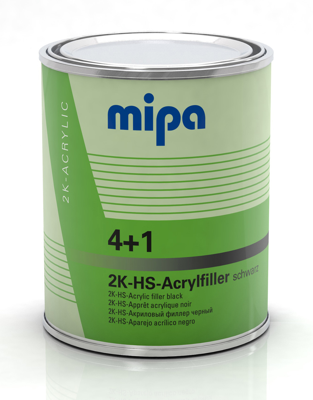 MIPA 2K-HS 4+1 Acryfiller грунт-наполнитель 1 л (серый) - фото 1 - id-p79028801