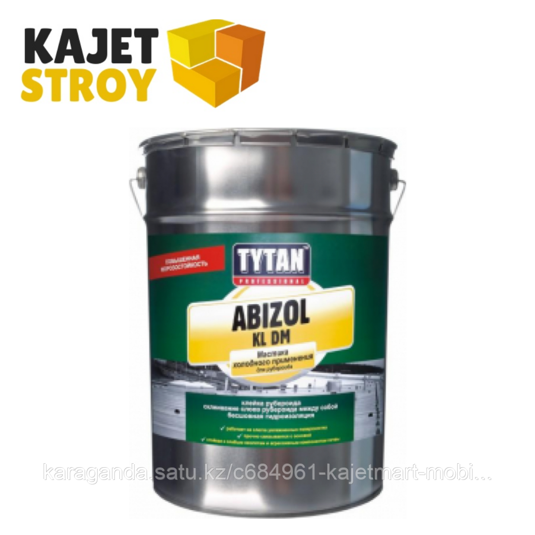 TYTAN ABIZOL KL DM Мастика холодного применения для рубероида (18кг)