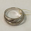 Золотое кольцо с бриллиантом / 17 размер, фото 4