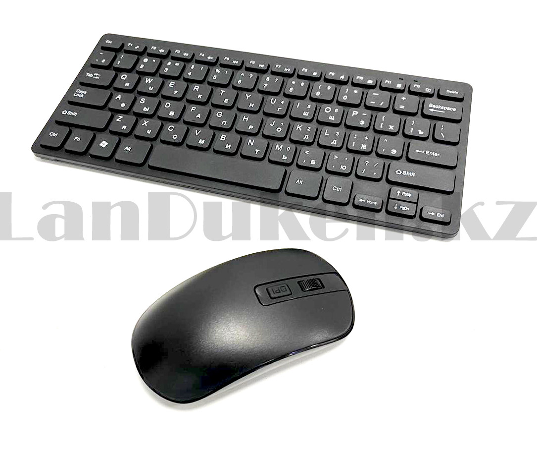 Беспроводная клавиатура и мышь Combo Mini Keyboard на батареях - фото 9 - id-p79029751