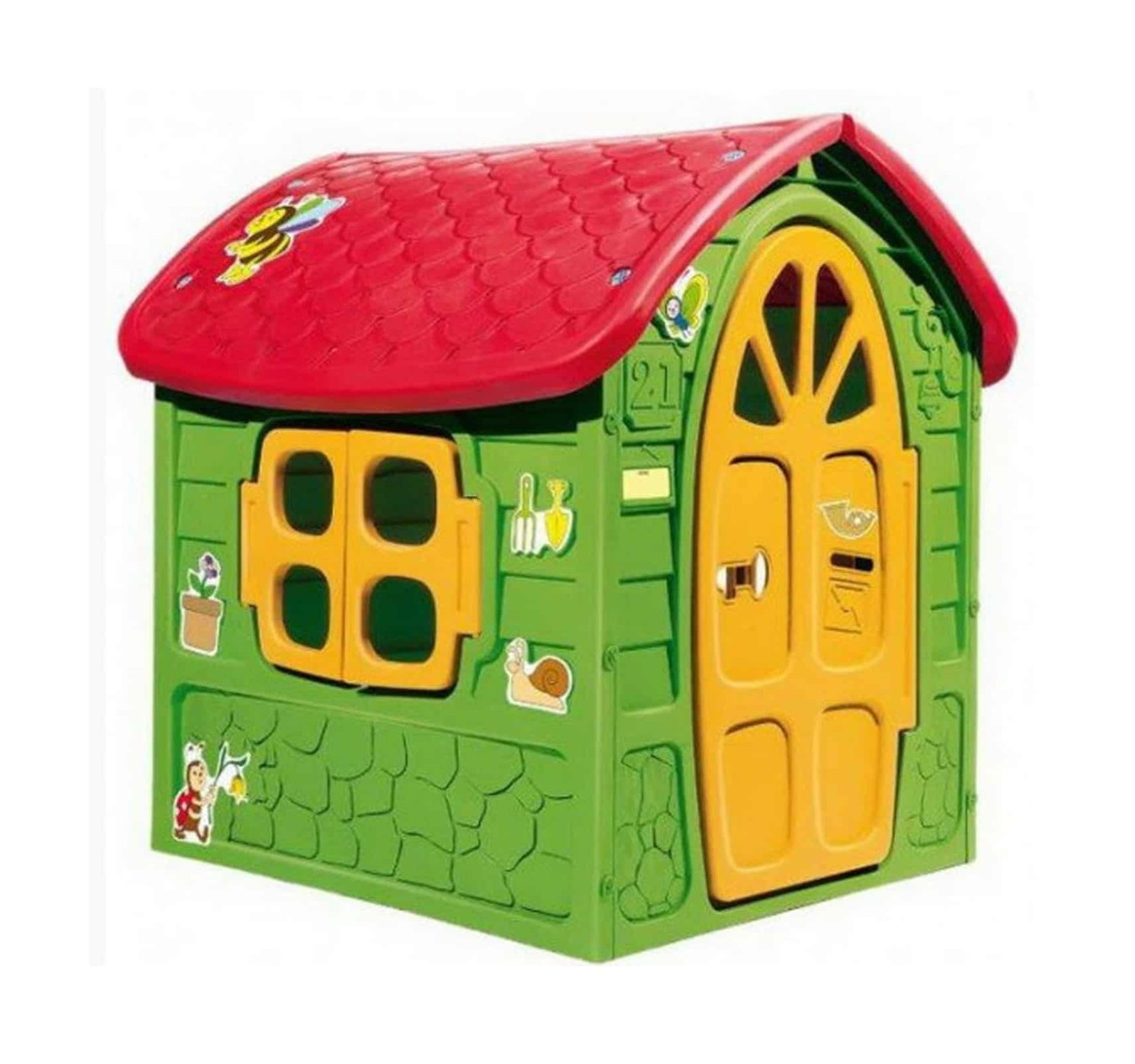 Детский домик игровой зеленый