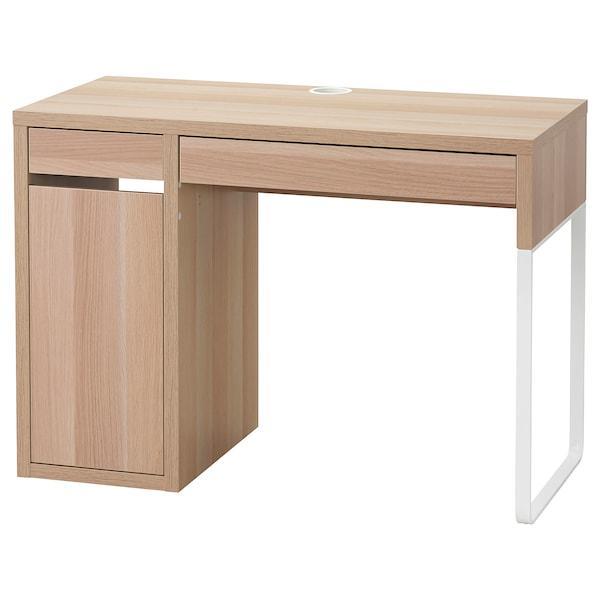 stol pismennyj mikke pod belenyj dub 105x50 sm ikea ikea