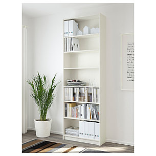 Стеллаж БИЛЛИ белый 80x28x237 см ИКЕА, IKEA, фото 2