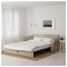 Диван-кровать 3-мест. БАККАБРУ Идекулла бежевый ИКЕА, IKEA, фото 2