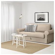Диван-кровать 3-мест. БАККАБРУ Идекулла бежевый ИКЕА, IKEA, фото 2