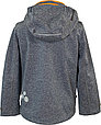 Куртка Huppa Softshell для мальчиков JAMIE, тёмно-серый/оранжевый, фото 2