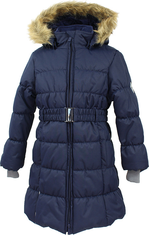 Пальто для девочек Huppa YACARANDA, тёмно-синий - S - фото 1 - id-p78188114