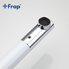 FRAP F1052-15 Смеситель д/раковины высокий белый/хром, фото 6