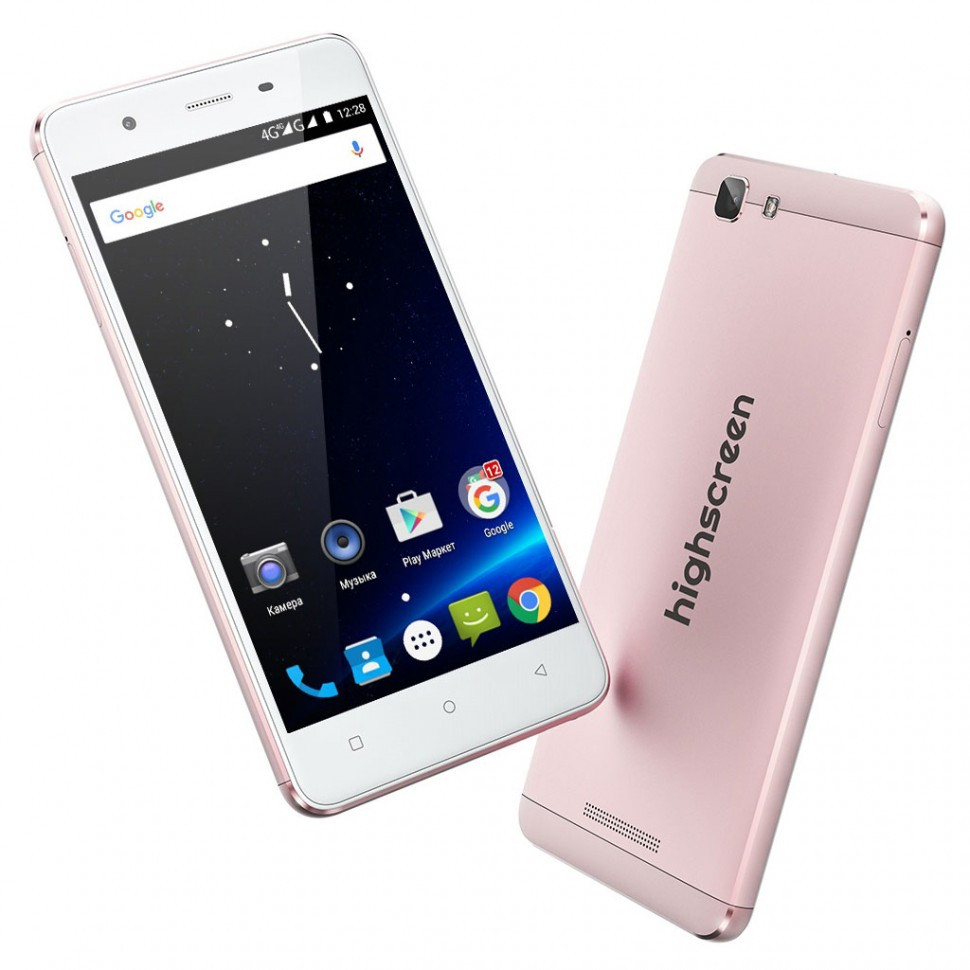 Смартфон HIGHSCREEN Tasty Rose Gold