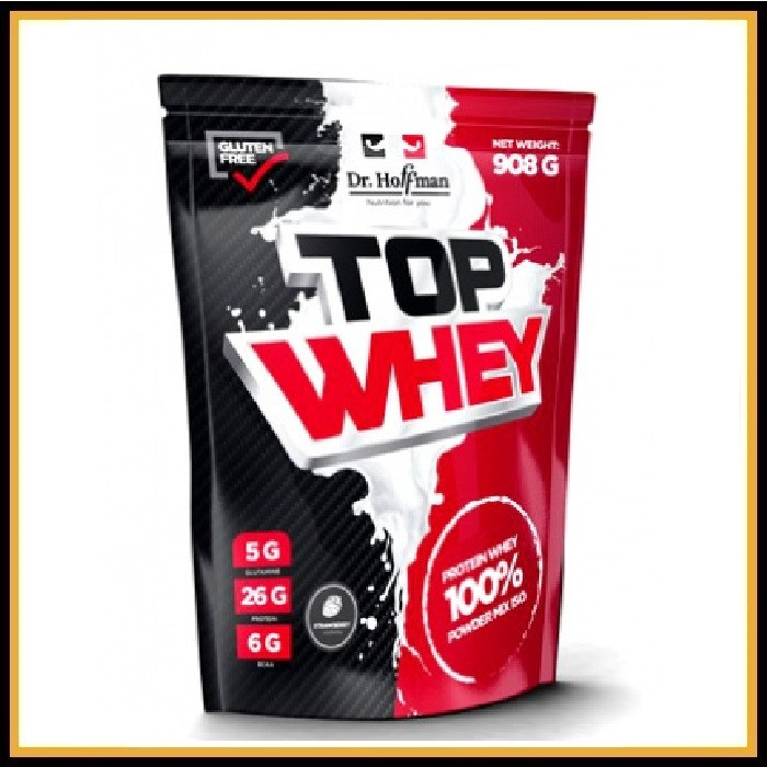 Сывороточный протеин Dr. Hoffman Top Whey 908 г «Клубника» - фото 1 - id-p79046333