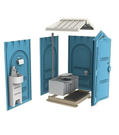 Уличный Биотуалет с Умывальником для дачи и стройки (умывальник отдельно)