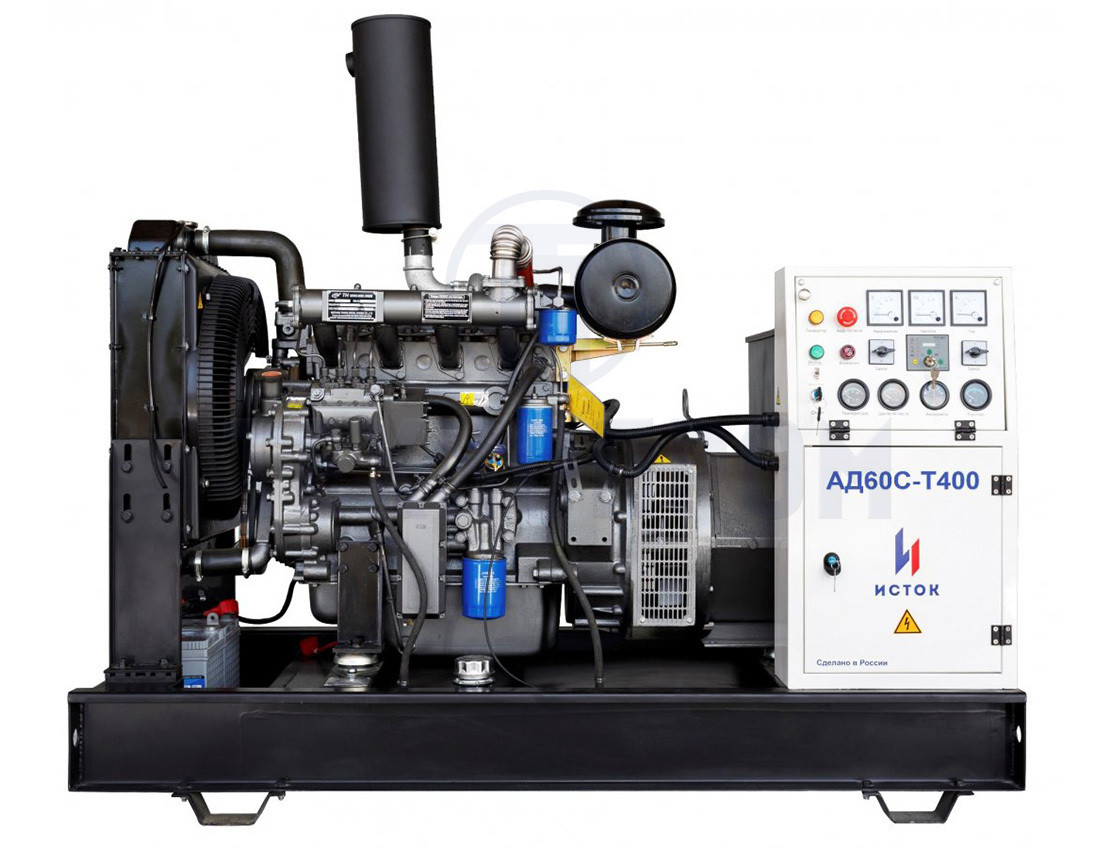 Дизельный генератор Исток АД60С-Т400-РМ25 (открытый) - фото 1 - id-p79051736