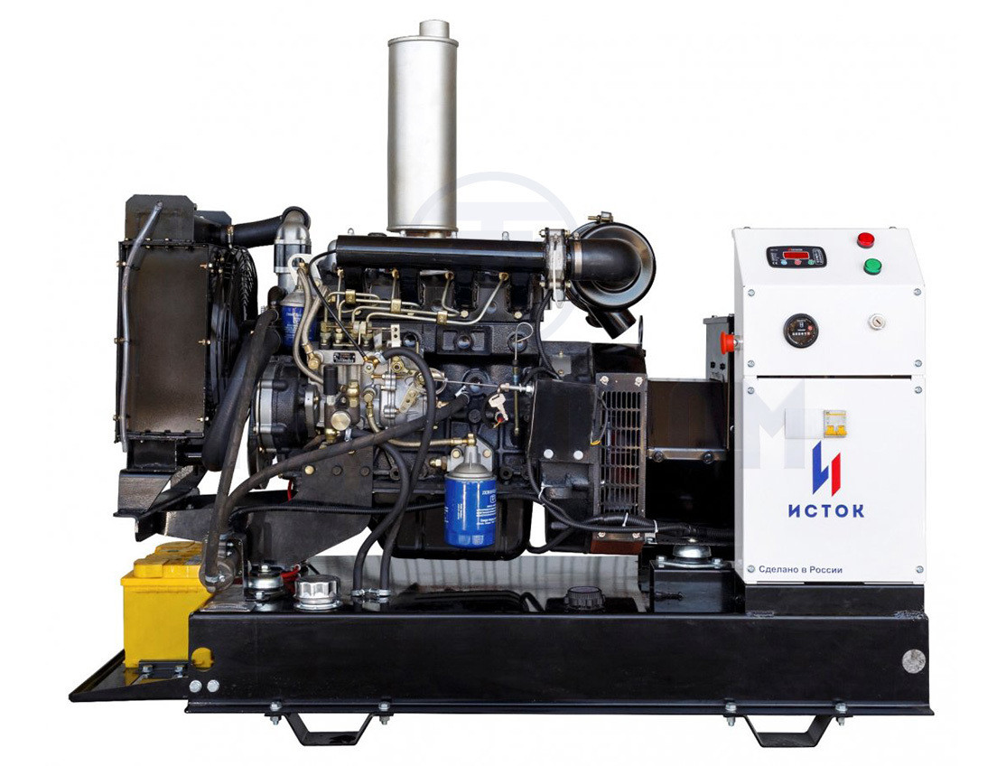 Дизельный генератор Исток АД12С-О230-РМ12 (открытый) - фото 1 - id-p79051756