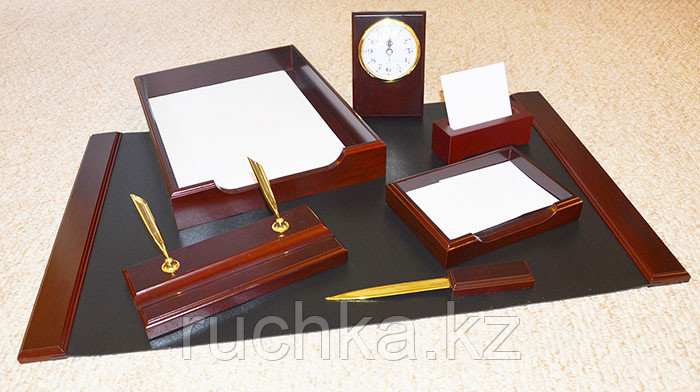 Настольный набор руководителя, 7 предметов, серия Office - фото 6 - id-p78209324