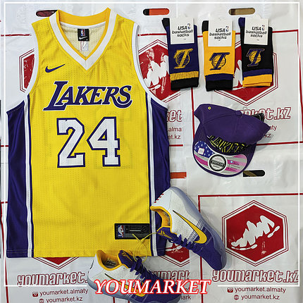Баскетбольная майка ( Джерси) Lakers игрок Ко́би Бра́йант (Kobe Bryant), фото 1