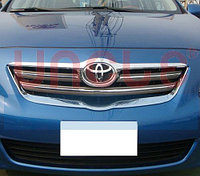Тюнинг решетки Toyota Corolla 2007-, тюнинг хром по контуру