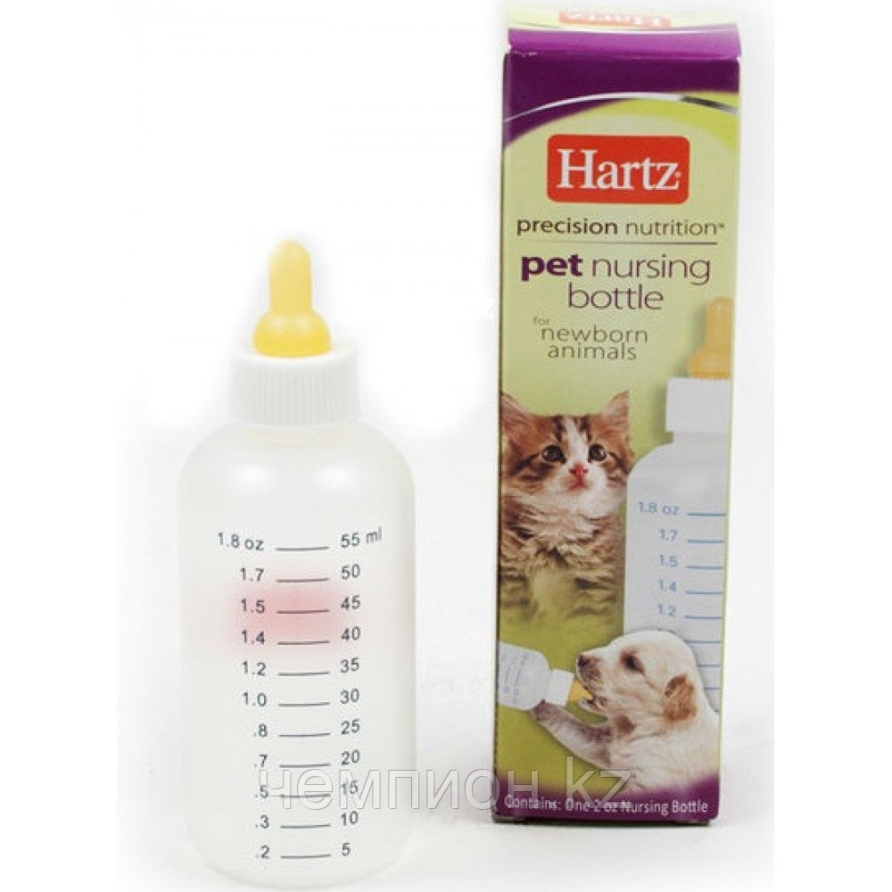HZ249 Hartz, Хартц Набор д|вскармливания котят и щенков, 60мл