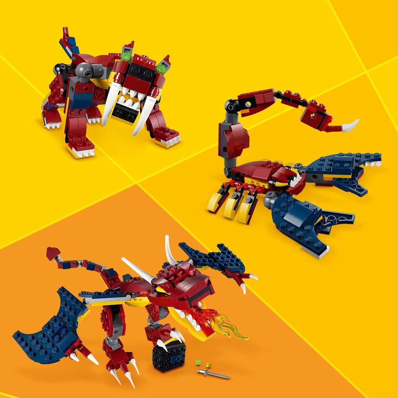 Конструктор LEGO Creator Огненный дракон
