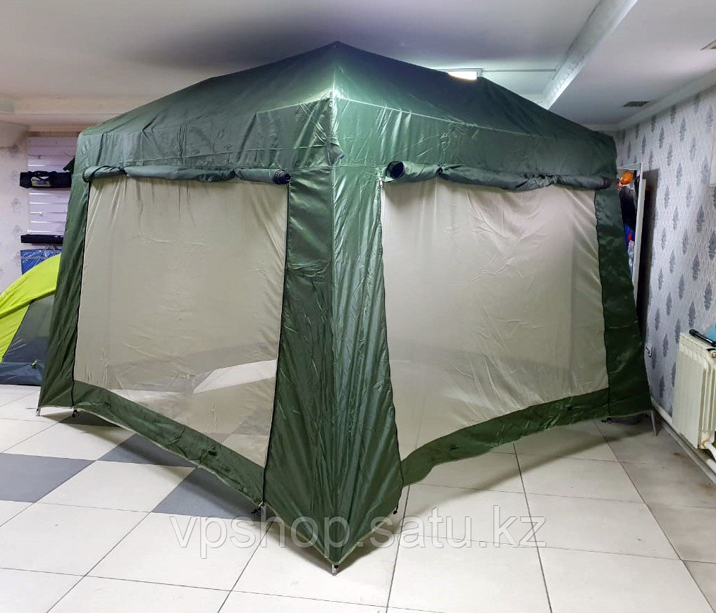 Металлический каркасный шатер 1628B 320х320х245 см, доставка